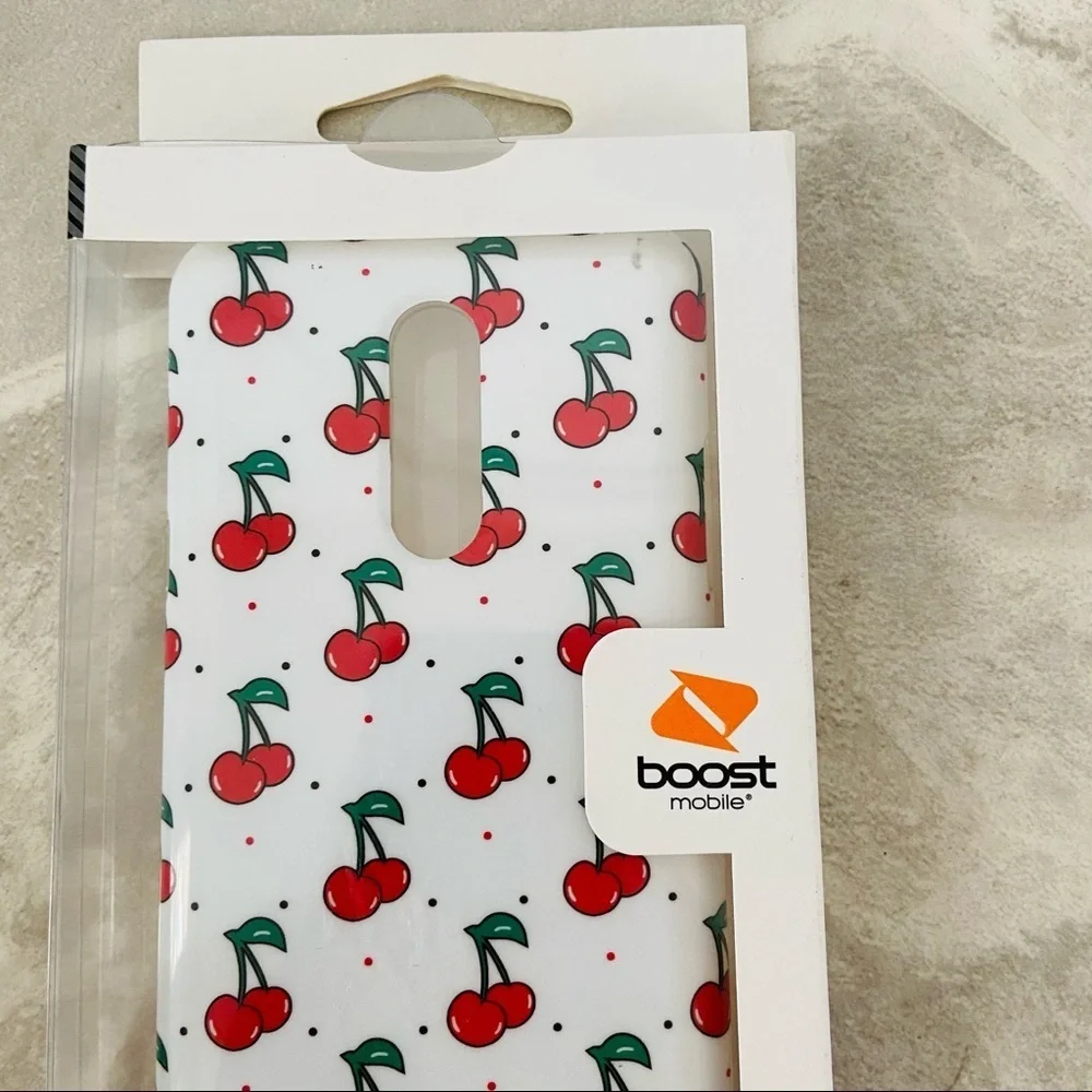 LG stylo 4/4T white cherry ultimate protective phone case supreme series